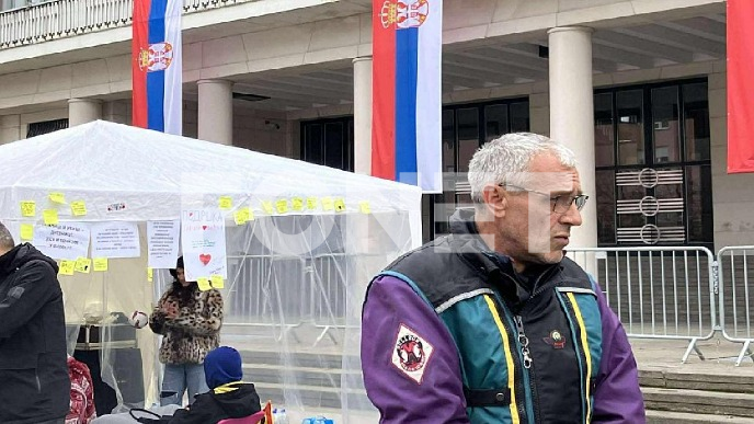 Blokirana autobuska stanica